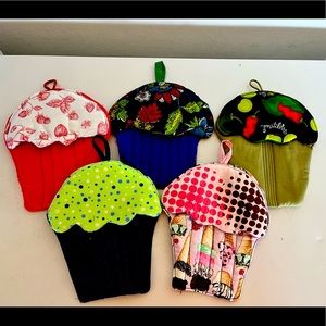 Homemade muffin/cupcake potholders